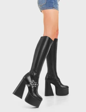 I'm Your Star Platform Knee High Boots