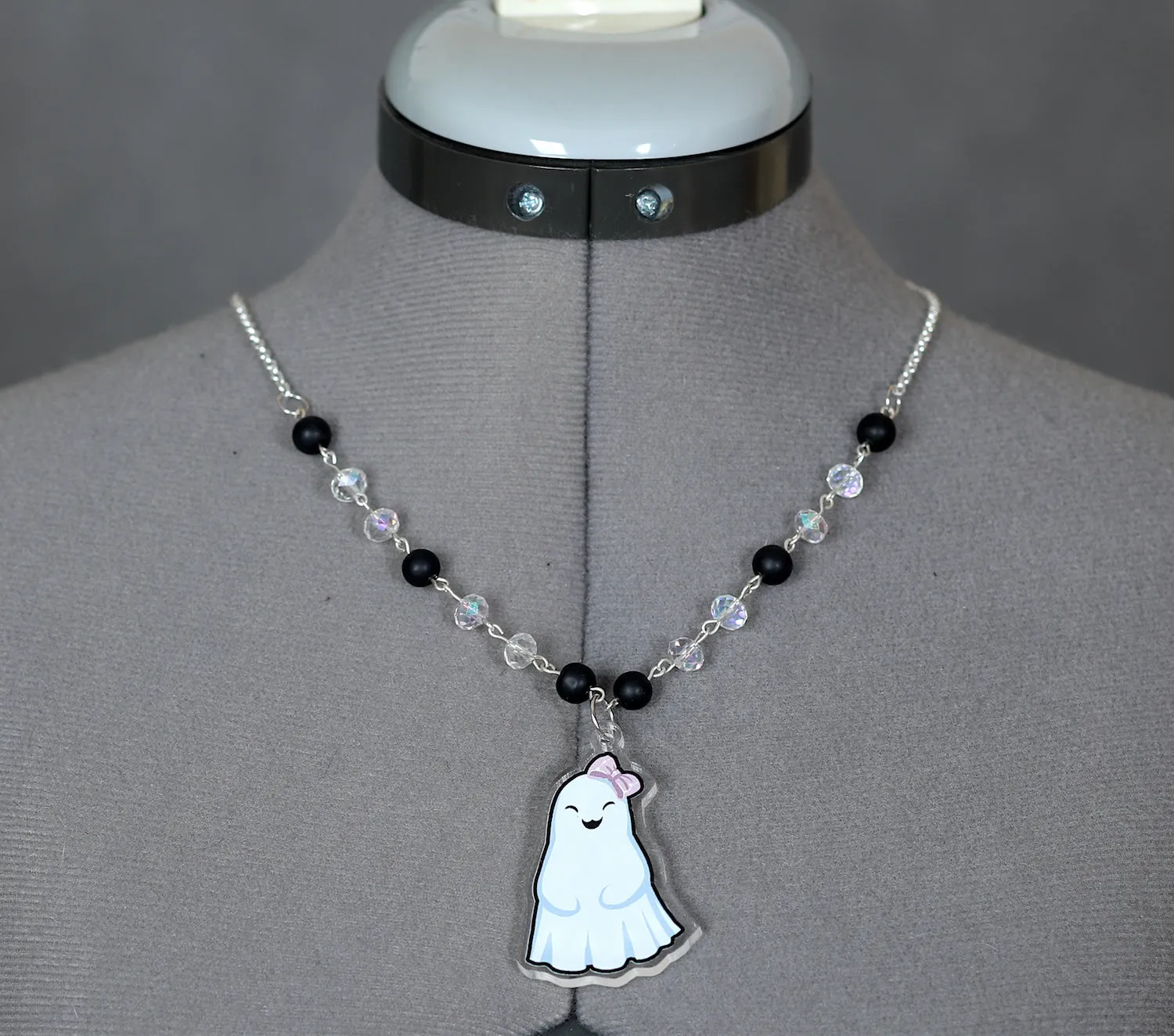 Instant Shipping! Spooky Party at the Zoo Necklace (5 Animals)
