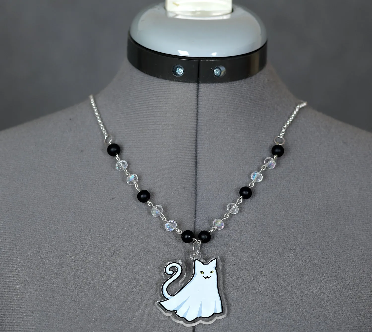 Instant Shipping! Spooky Party at the Zoo Necklace (5 Animals)