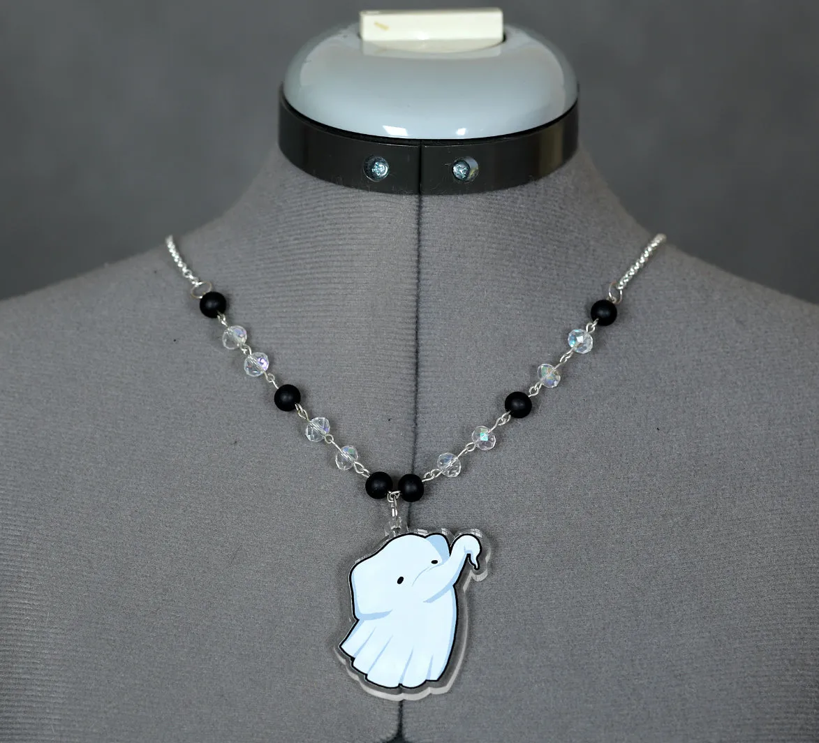 Instant Shipping! Spooky Party at the Zoo Necklace (5 Animals)
