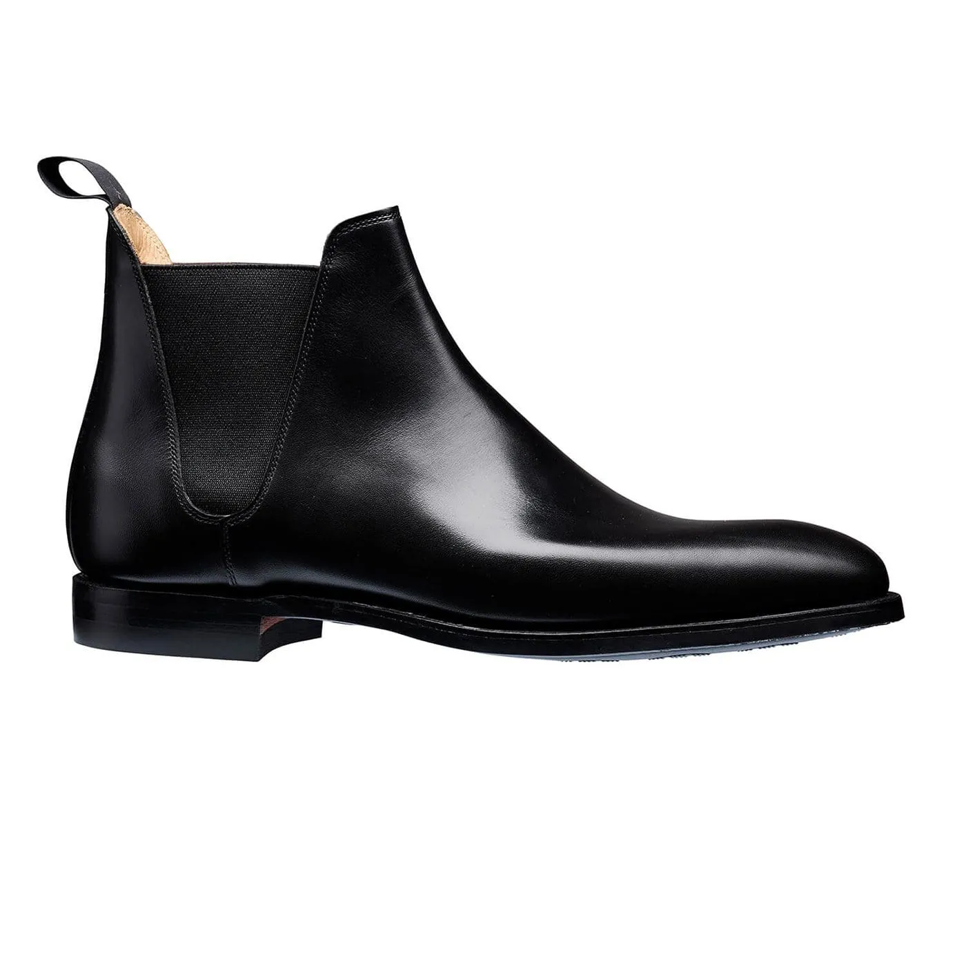 Chelsea 8 Black Calf Rugged Look