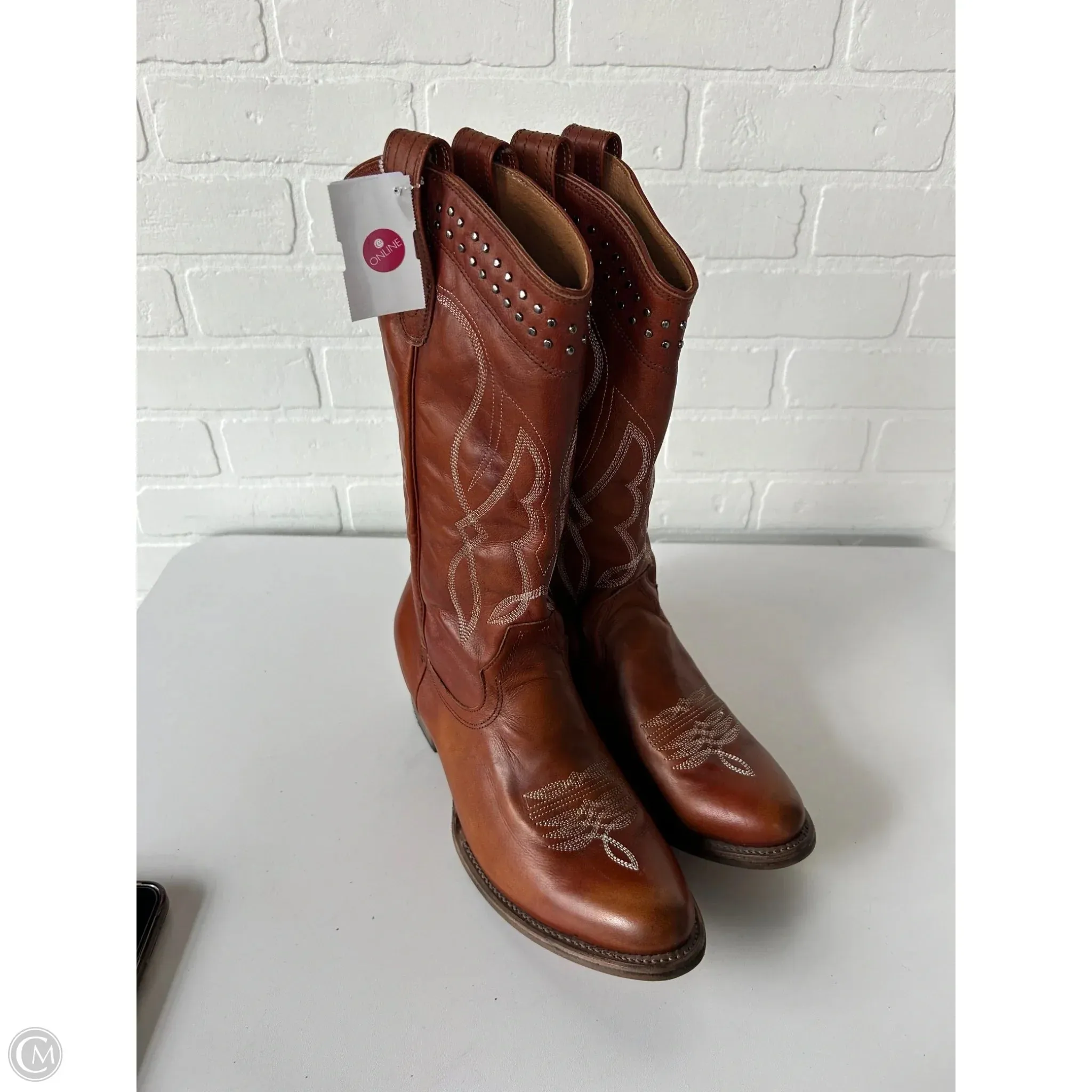 Rugged Built Urban Traveler Boots Western By Freebird In Brown, Size: 12