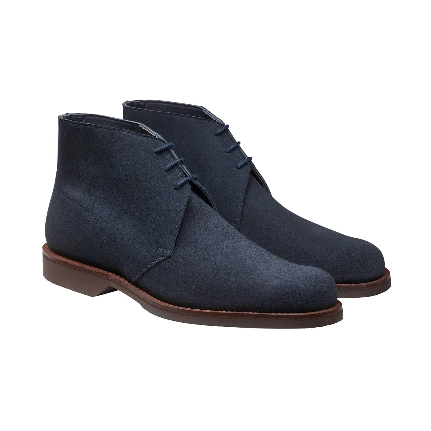 Wedding Reception Chukka 4 Indigo Reverse Butt Suede