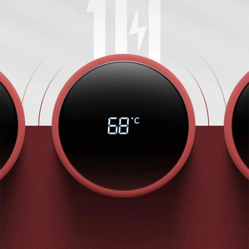 Intelligent Insulated Thermos Bottle with Temperature Display