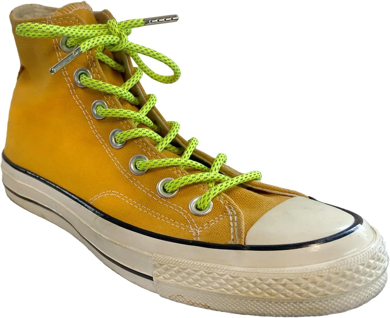 Iron head Round shoelaces Reflective for sneakers