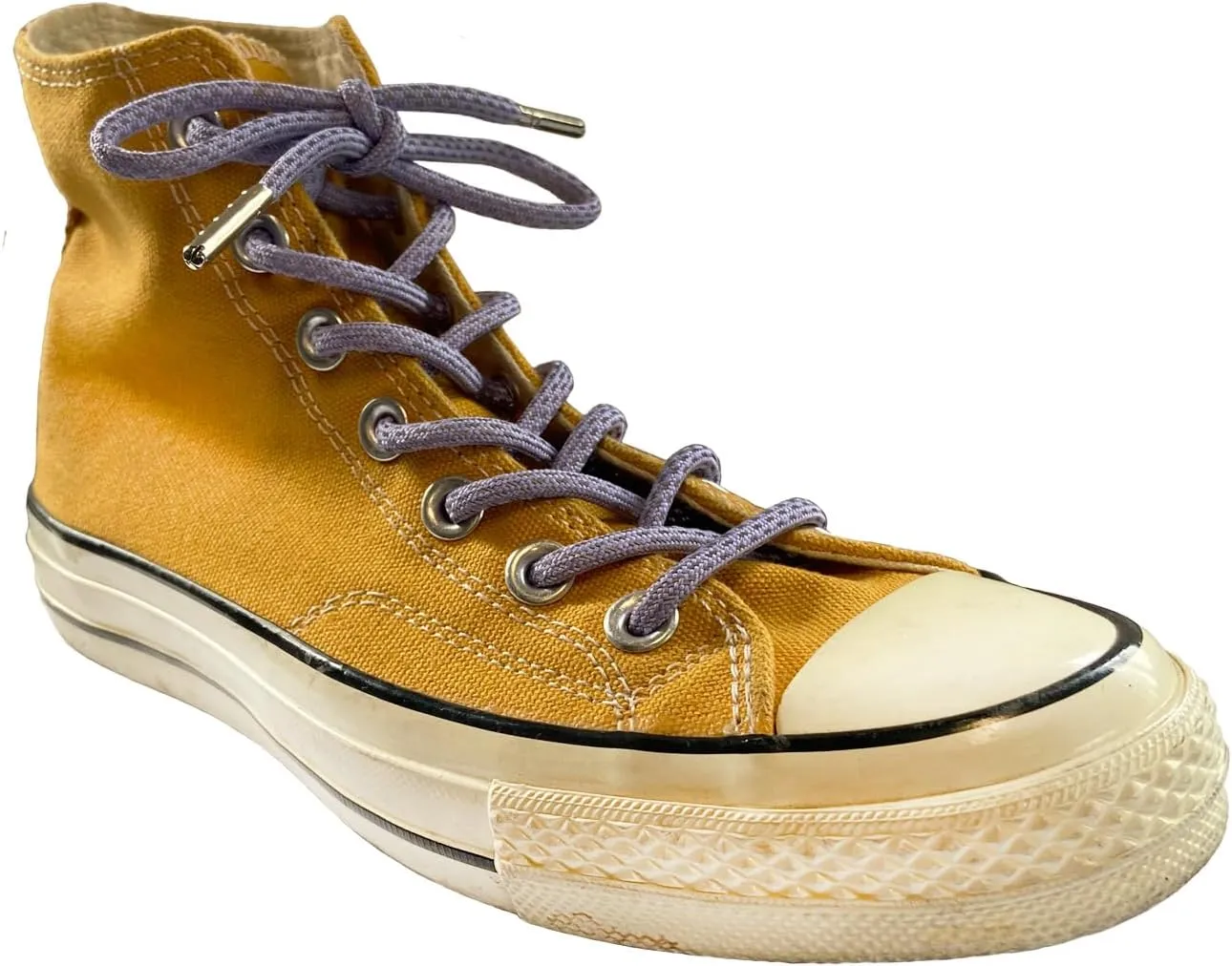 Iron head Round shoelaces Reflective for sneakers