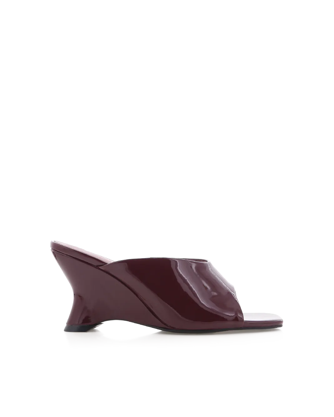 Chic Look Street Glam ISELLE - DARK CHERRY PATENT