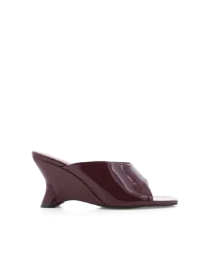 Chic Look Street Glam ISELLE - DARK CHERRY PATENT