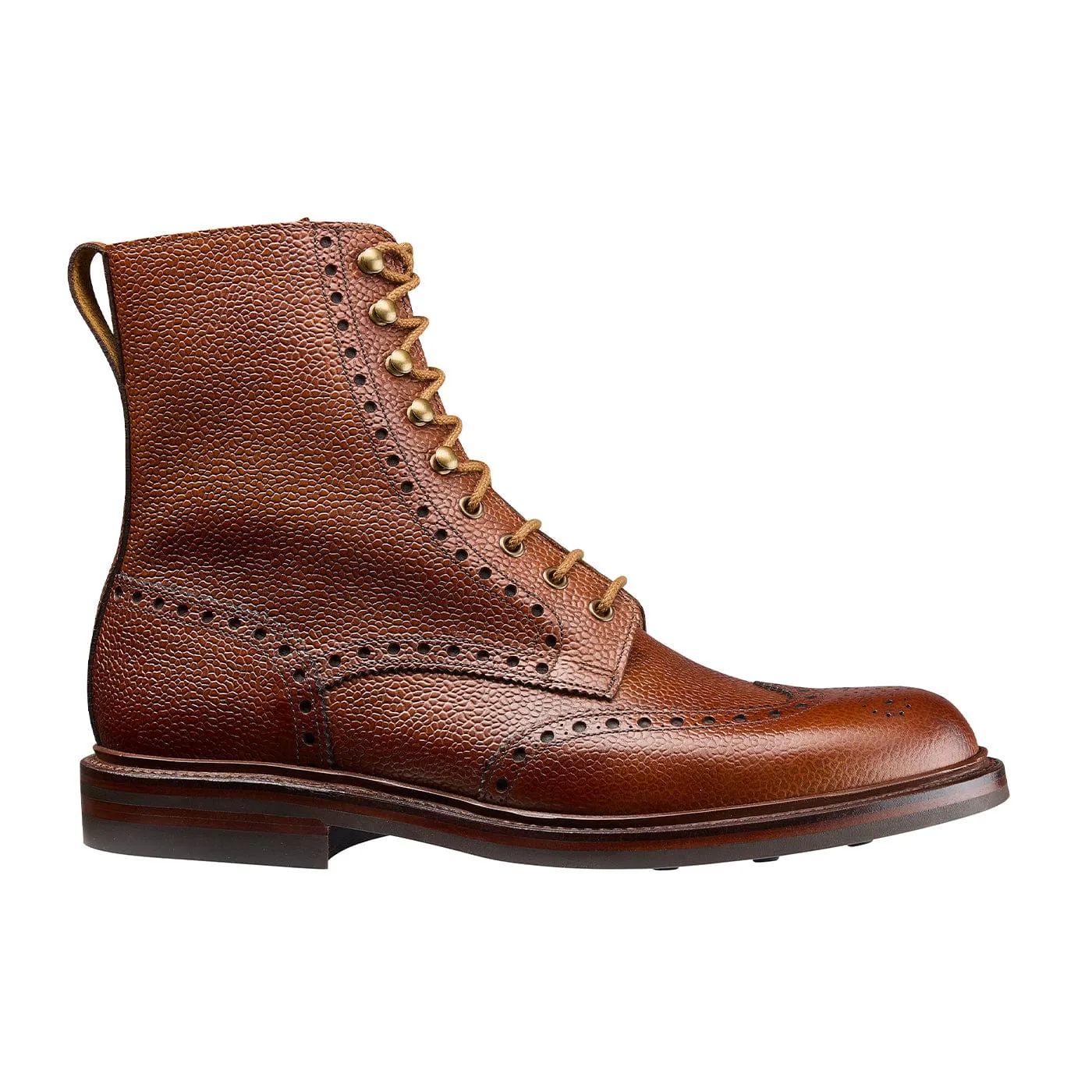 Heat resistant Grippy Outsole Mountain Hike Islay Tan Scotch Grain