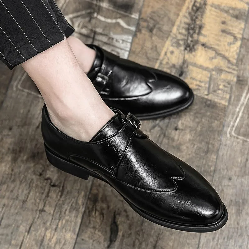 Italian Height Increase Loafers Men Casual Luxury Shoes for Men Leather Moccasins Slip On Driving Shoes Business Formal Shoes