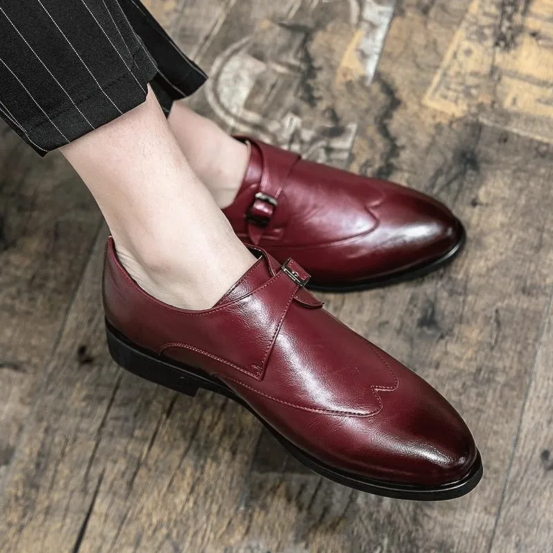 Italian Height Increase Loafers Men Casual Luxury Shoes for Men Leather Moccasins Slip On Driving Shoes Business Formal Shoes