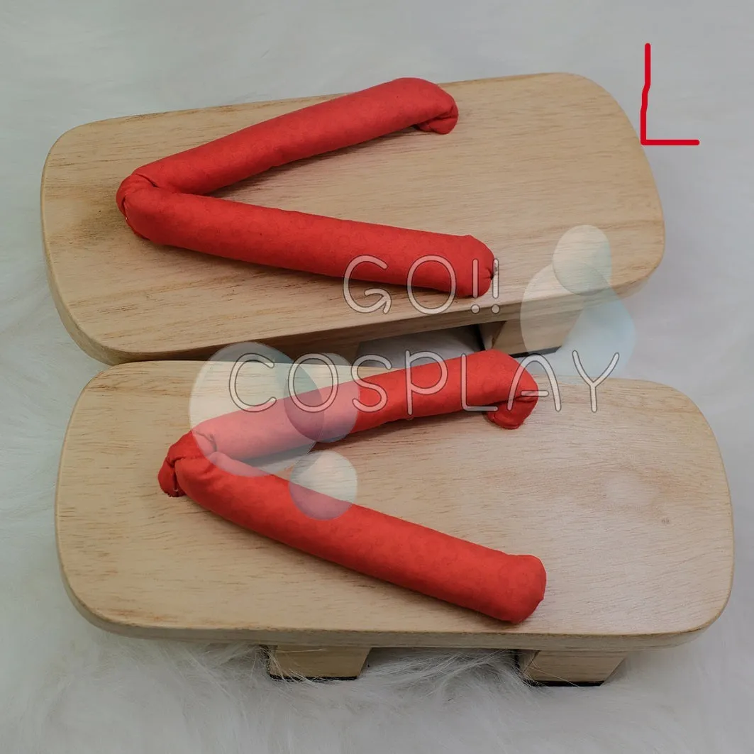 Japanese Wooden Geta Slippers Sandals Cosplay