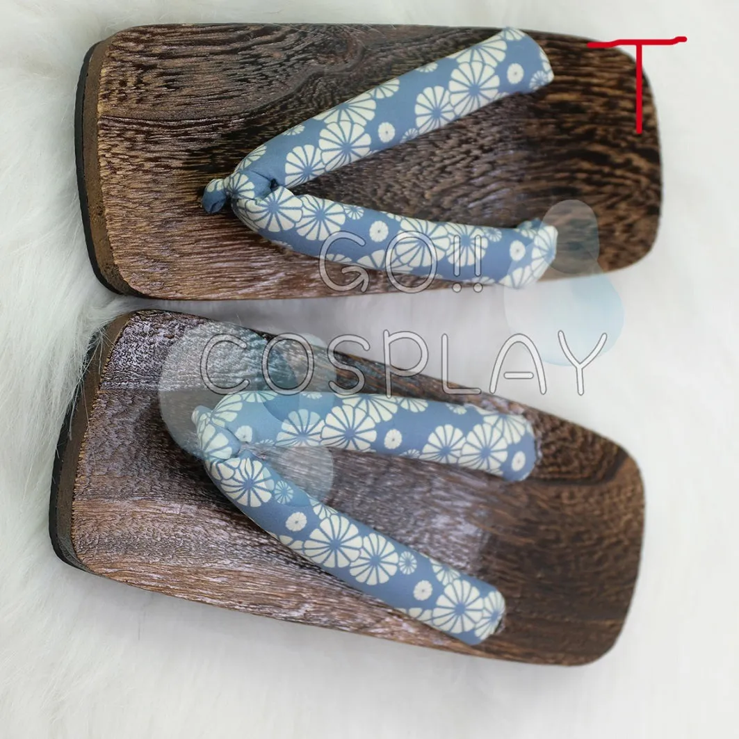 Japanese Wooden Geta Slippers Sandals Cosplay