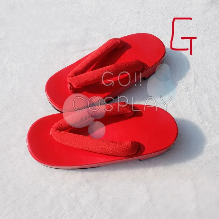 Japanese Wooden Geta Slippers Sandals Cosplay