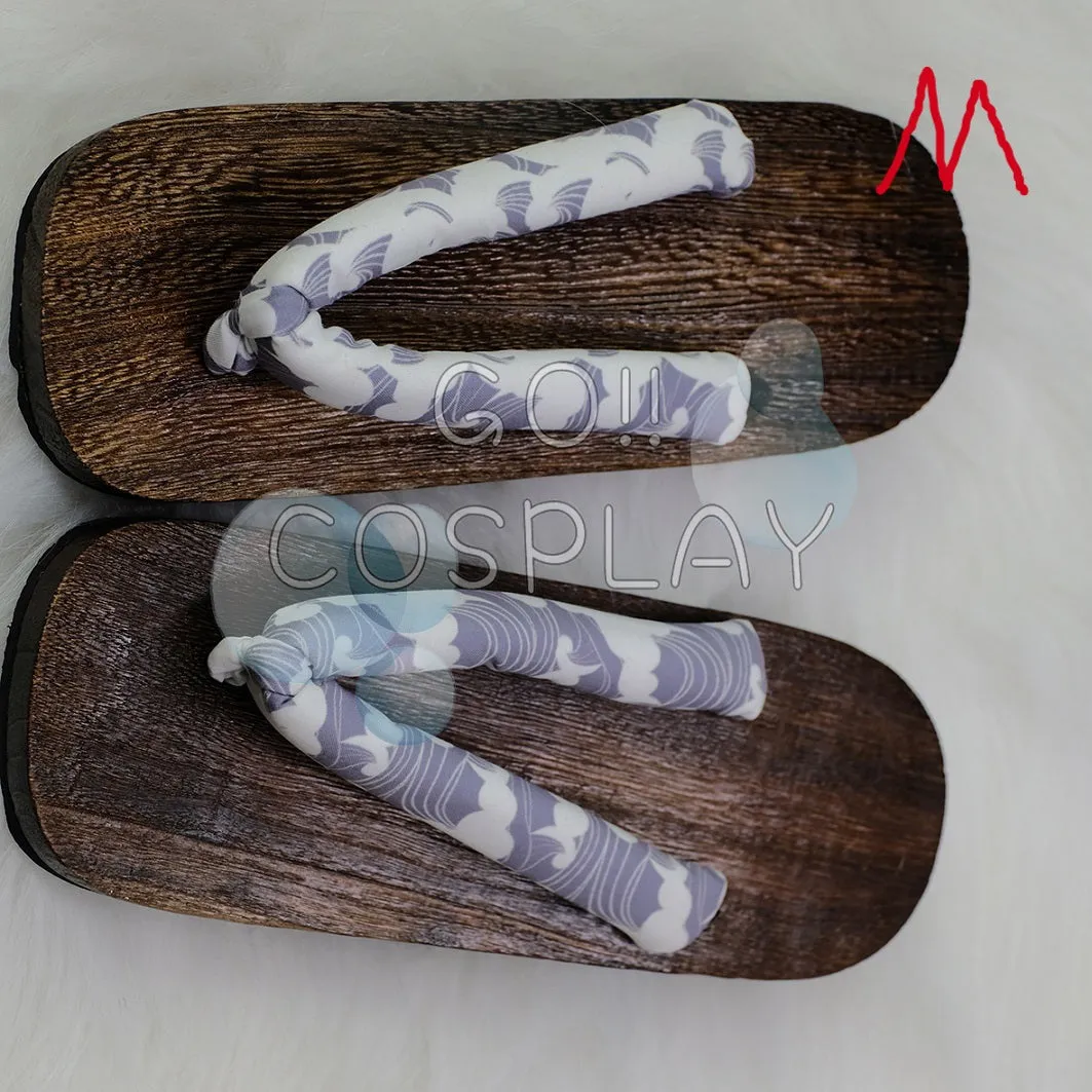 Japanese Wooden Geta Slippers Sandals Cosplay