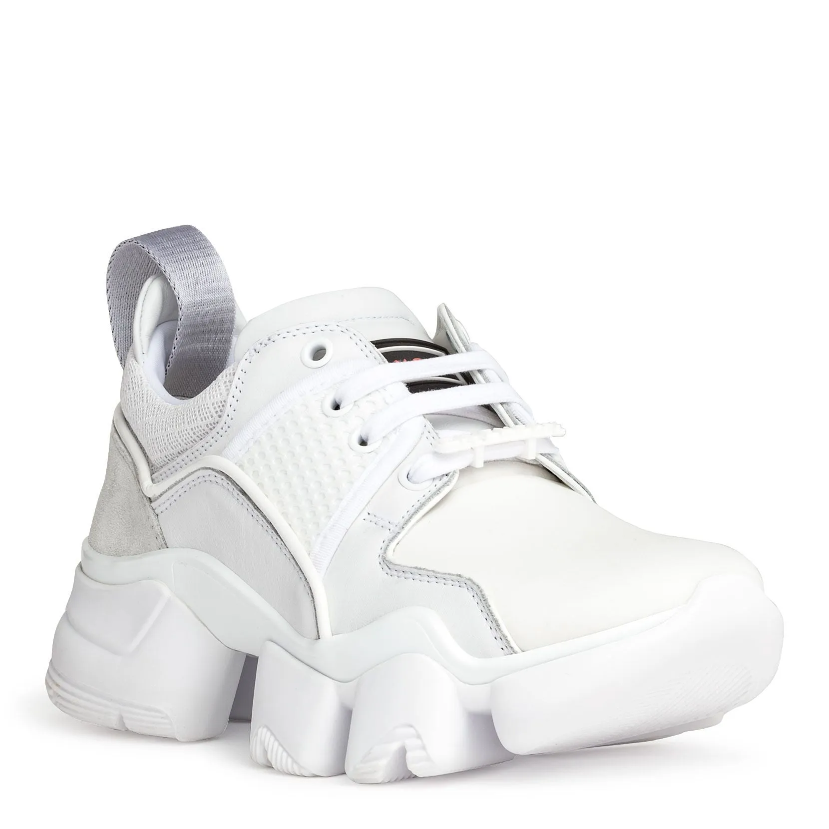 Jaw white low sneakers