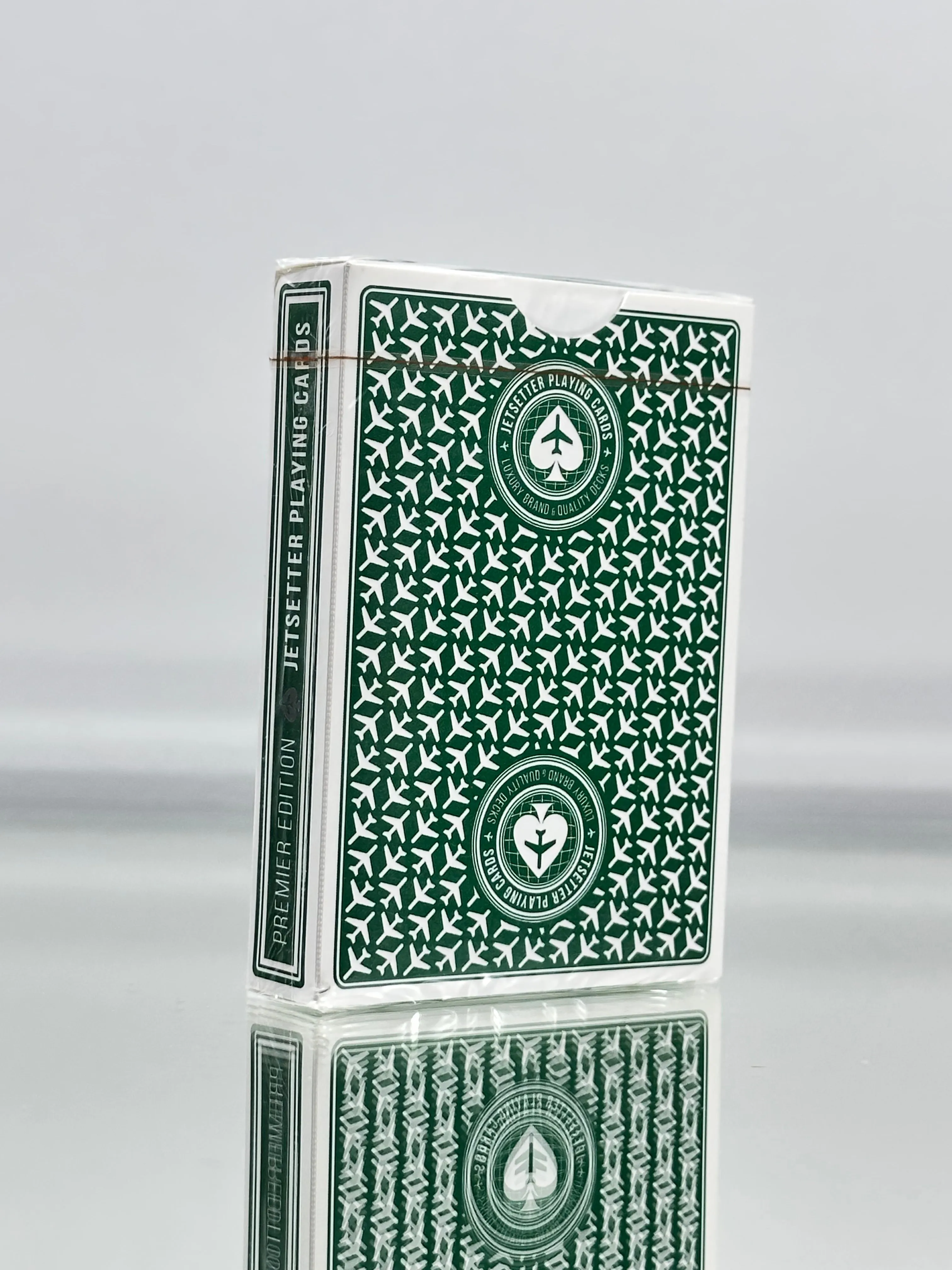 Jetsetter Premier Green Playing Cards EPCC