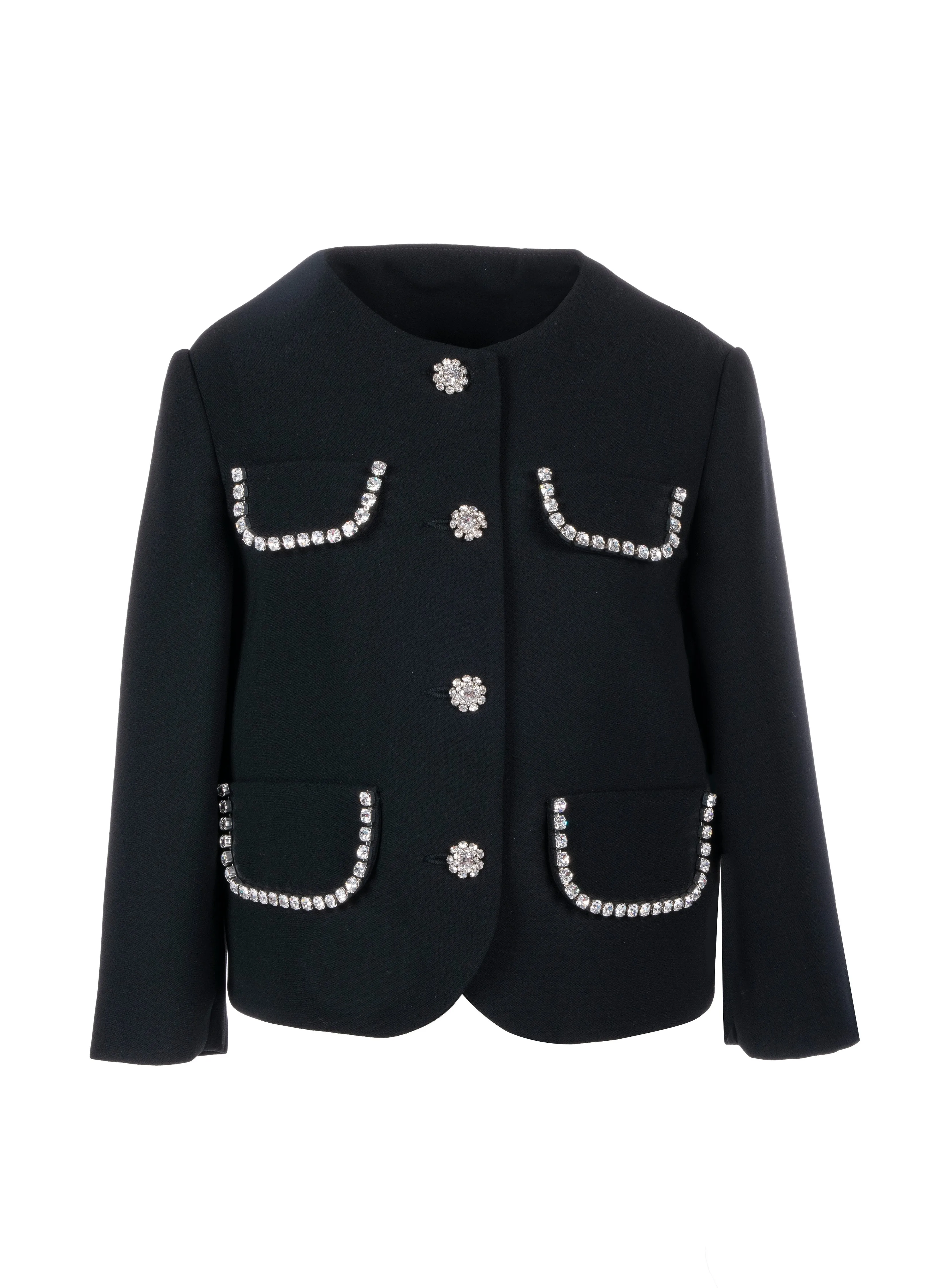 Jewel-Embellished Jacket