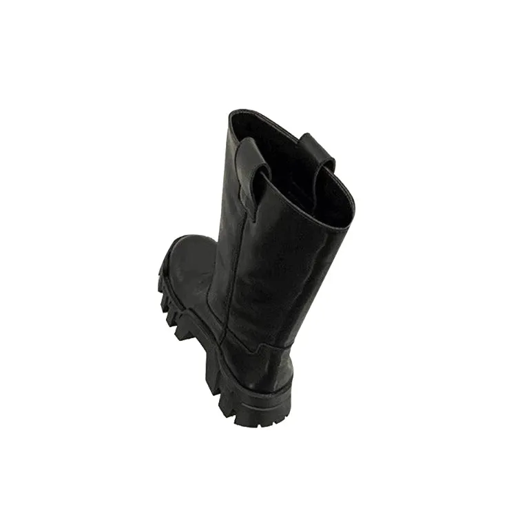 JOEDI Platform Ankle Boots