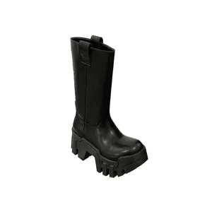 JOEDI Platform Ankle Boots
