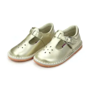 Joy T-Strap Mary Jane, Gold