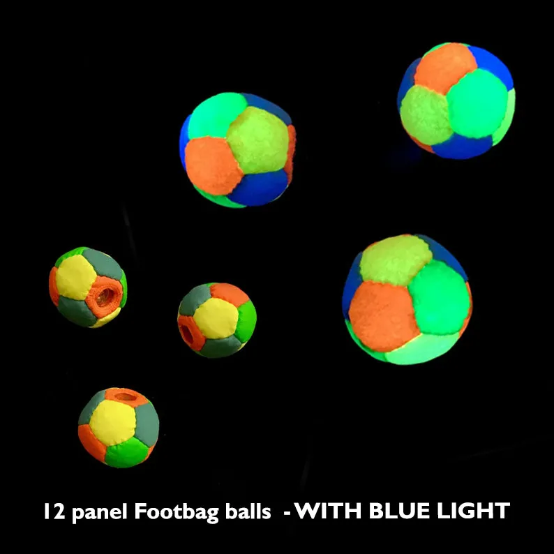 Juggle-Light 12-Panel LED Hacky Sack - 'Multi-Light'