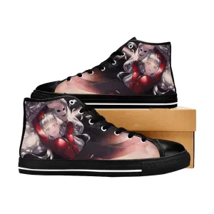 Kakegurui Compulsive Gambler Ririka Momobami Shoes High Top Sneakers for Kids and Adults