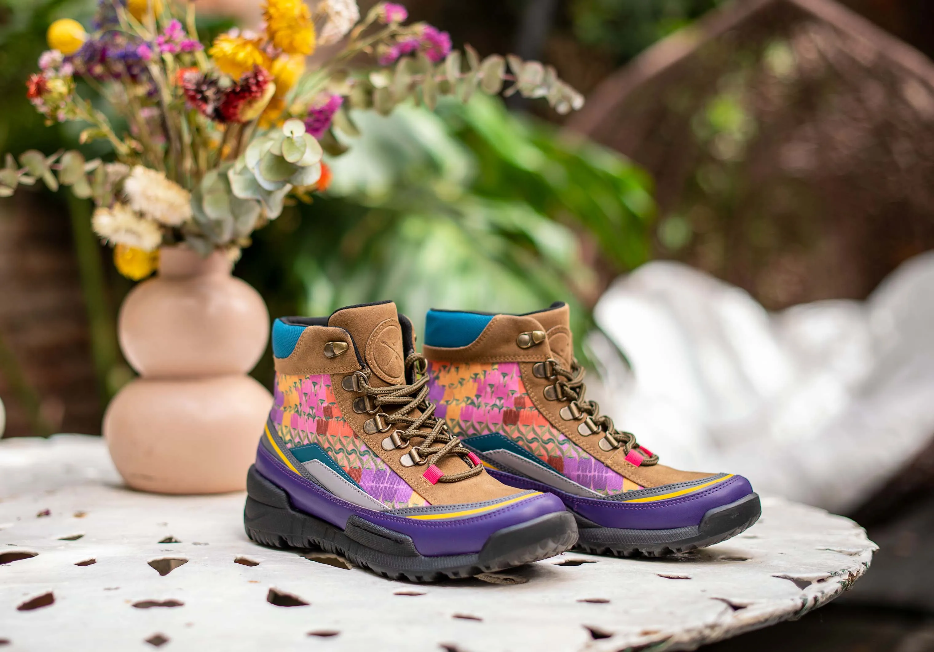 Airy Feel Stable Structure Keukenhof - Vegan Trekk Boot