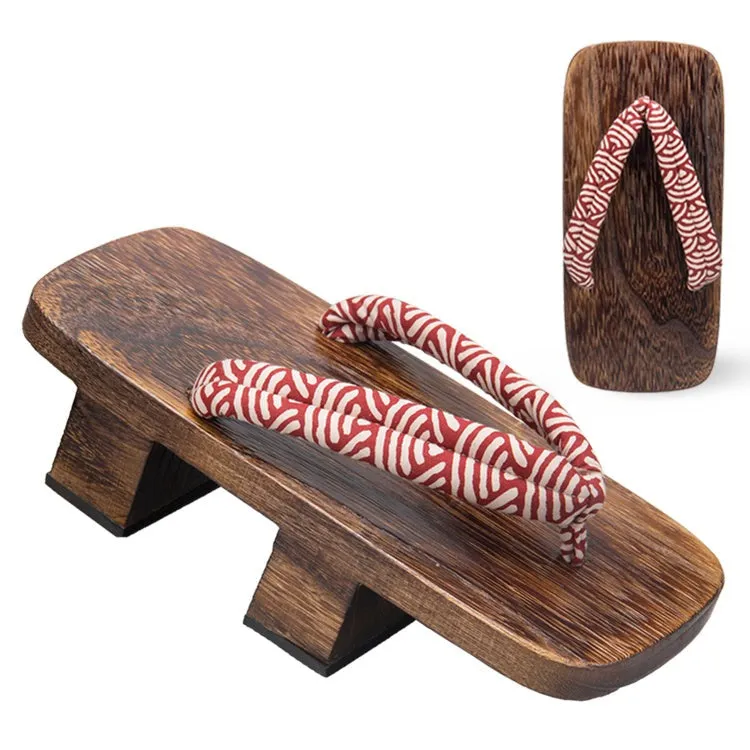 Kimono Wooden Sandals 【Seigaiha】