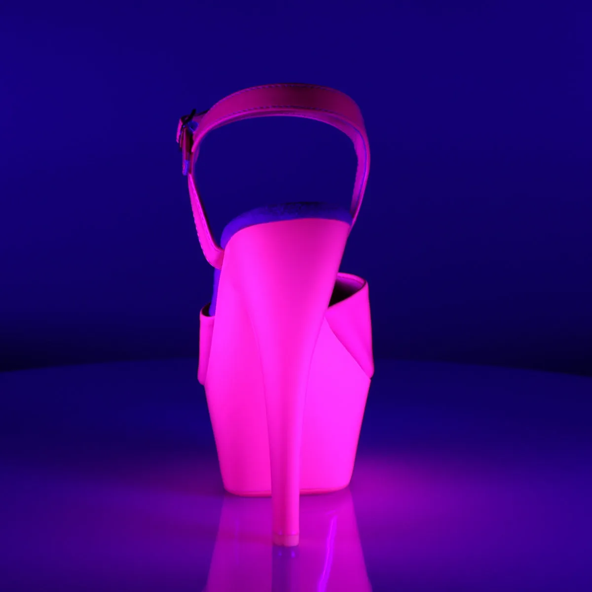 KISS-209UV Pleaser Neon H. Pink Sexy Platform Shoes (Pole Dancing Heels)