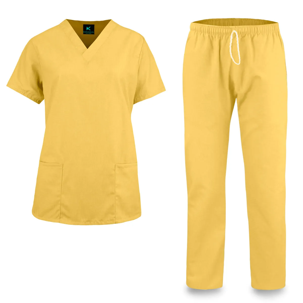 KM51M - Kolossus Women's Comfort Fit Medical Scrub Set