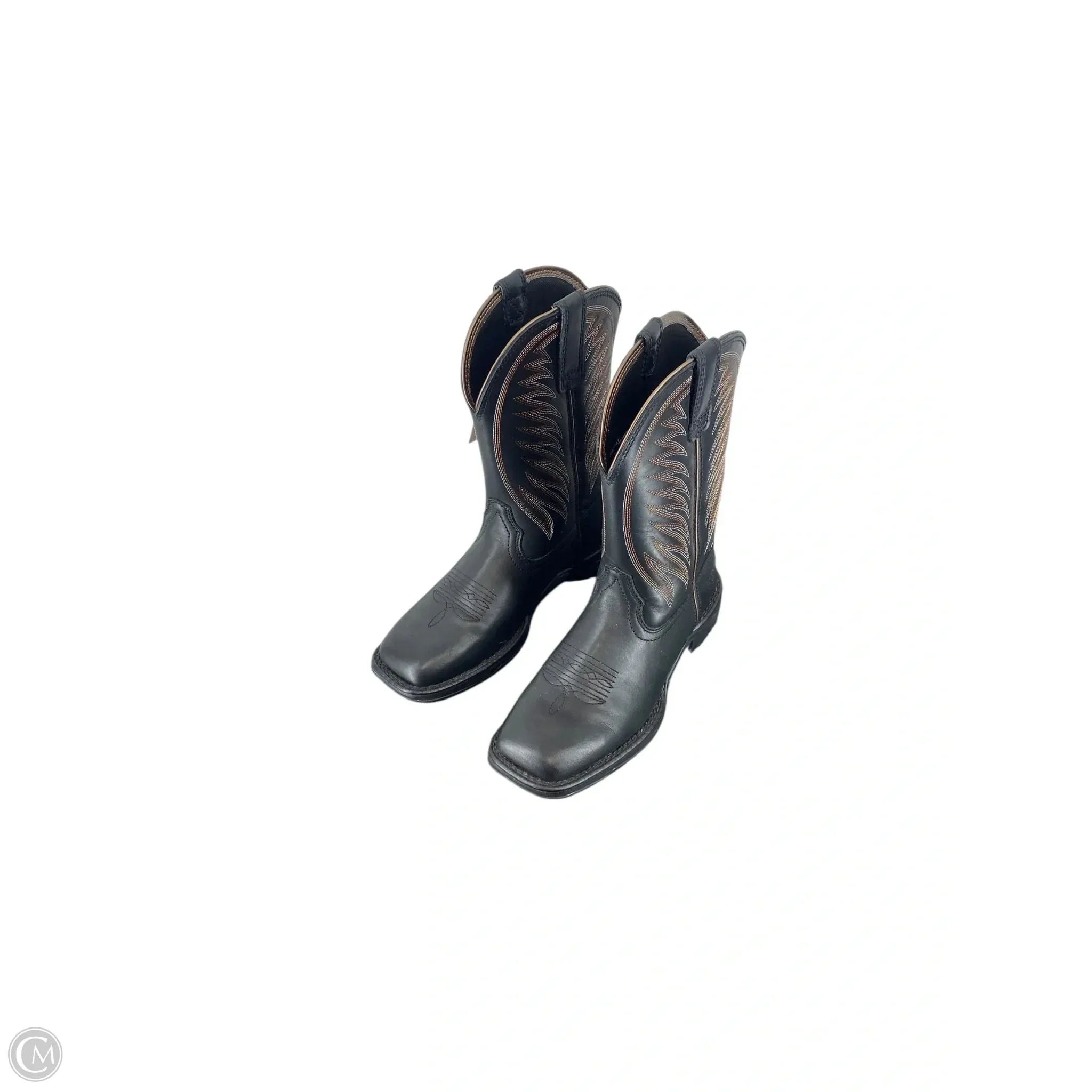 Comfortable backstay Boots Western By Ariat In Black, Size: 6.5