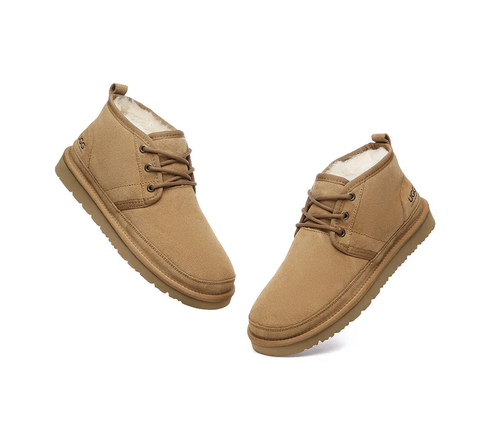Lace Up Ankle Casual Boots Leonard