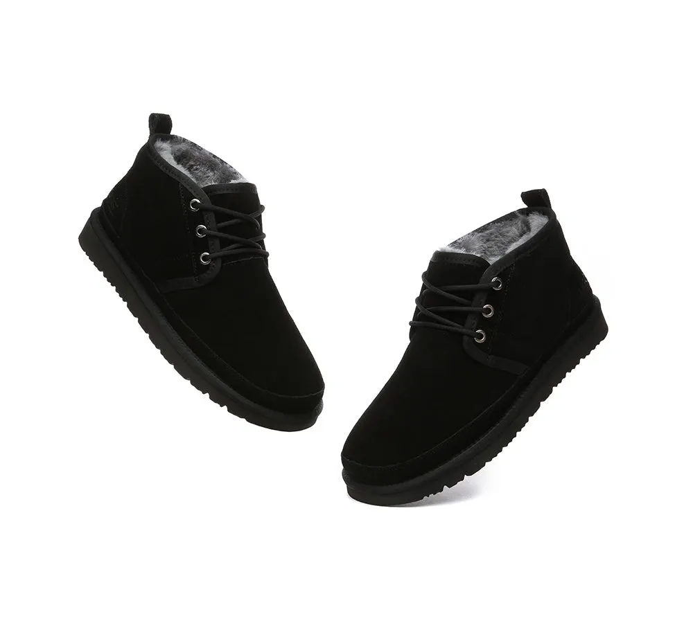 Lace Up Ankle Casual Boots Leonard