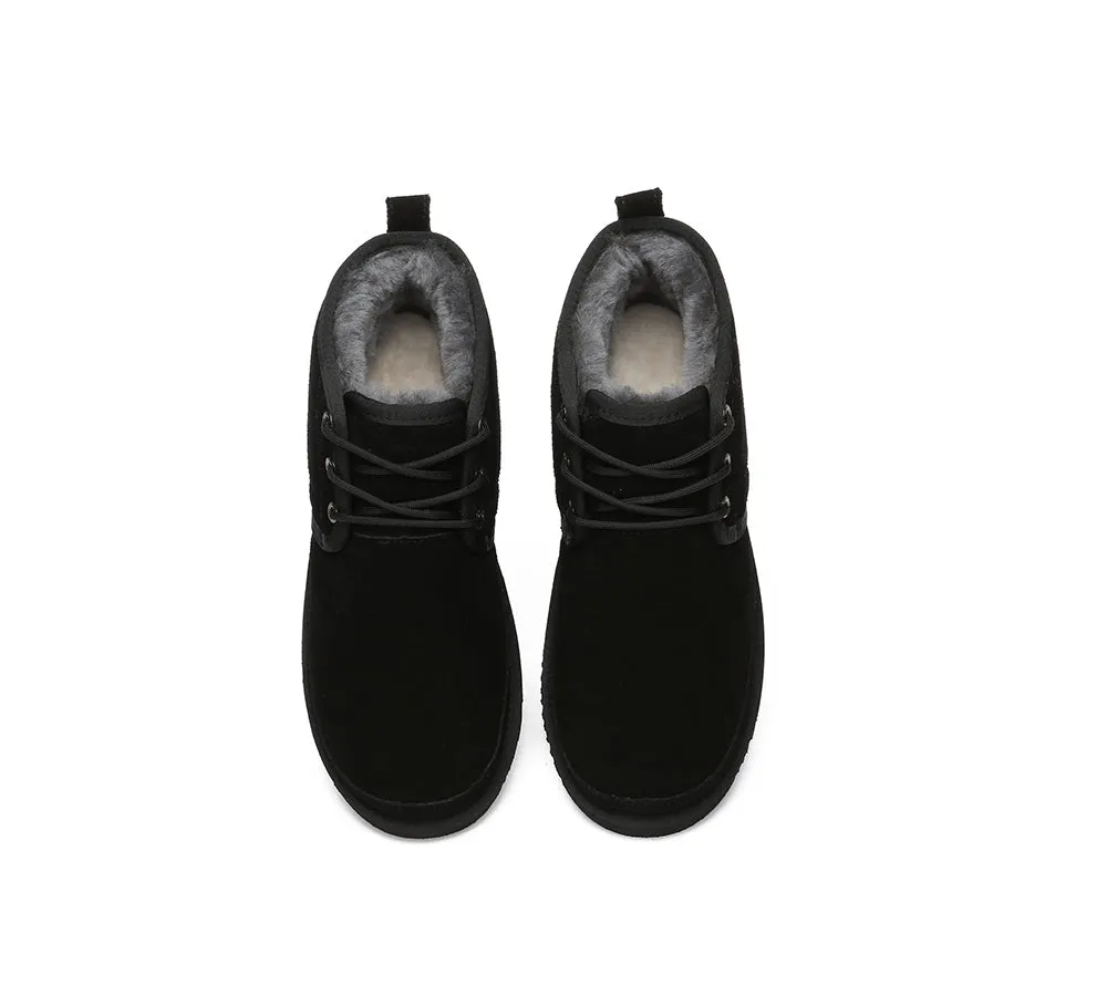 Lace Up Ankle Casual Boots Leonard