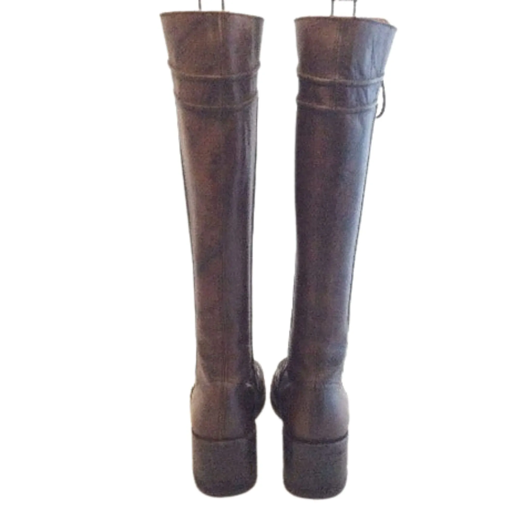 Lace-up Brown Boots