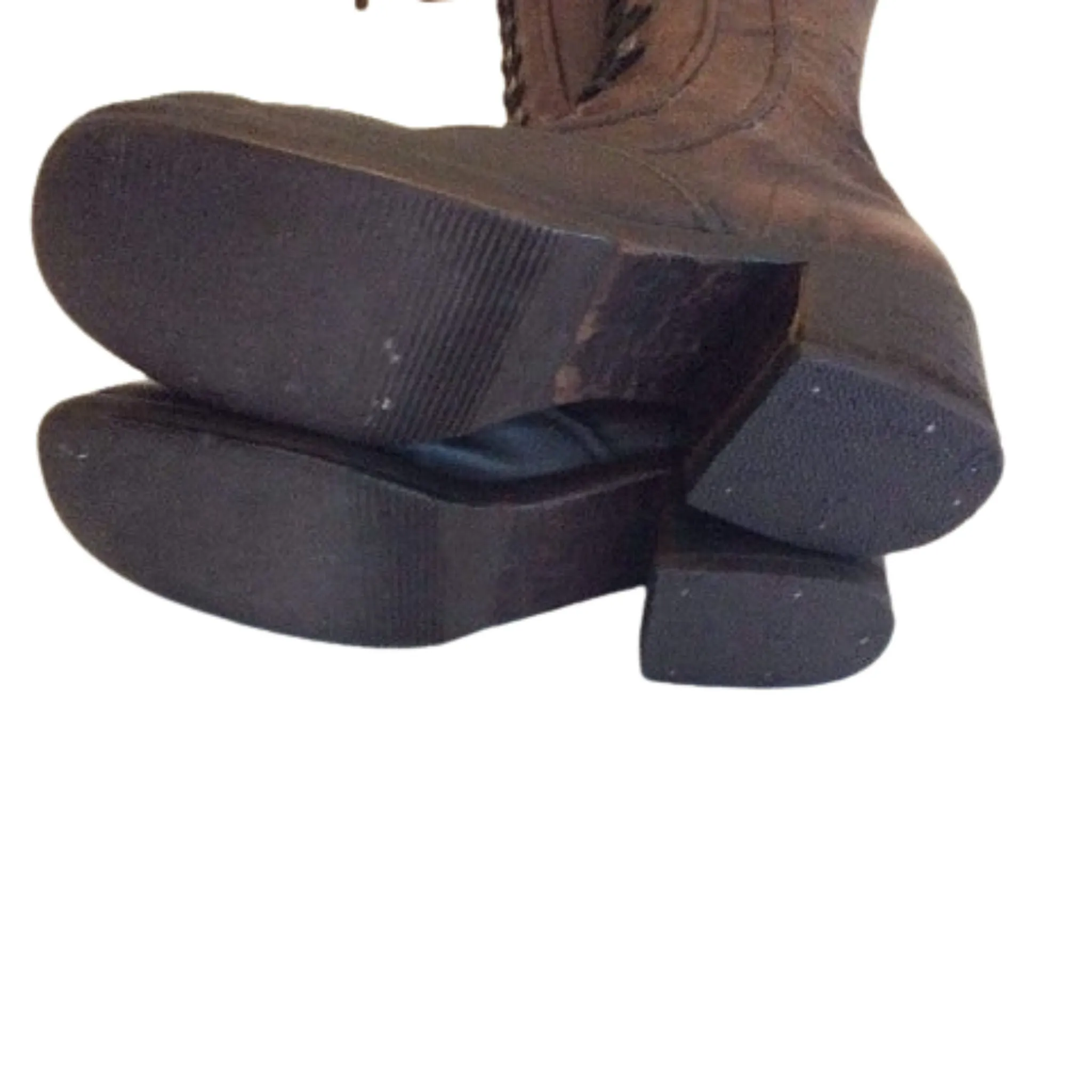 Lace-up Brown Boots