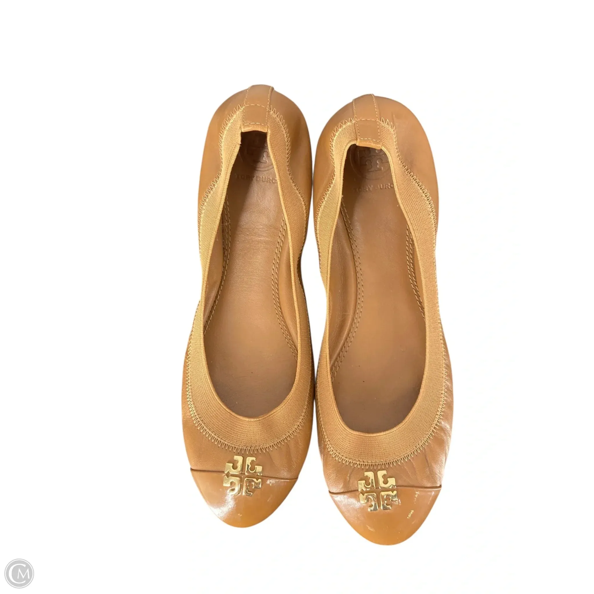 Deep Grip Shoes Designer By Tory Burch In Brown, Size: 8