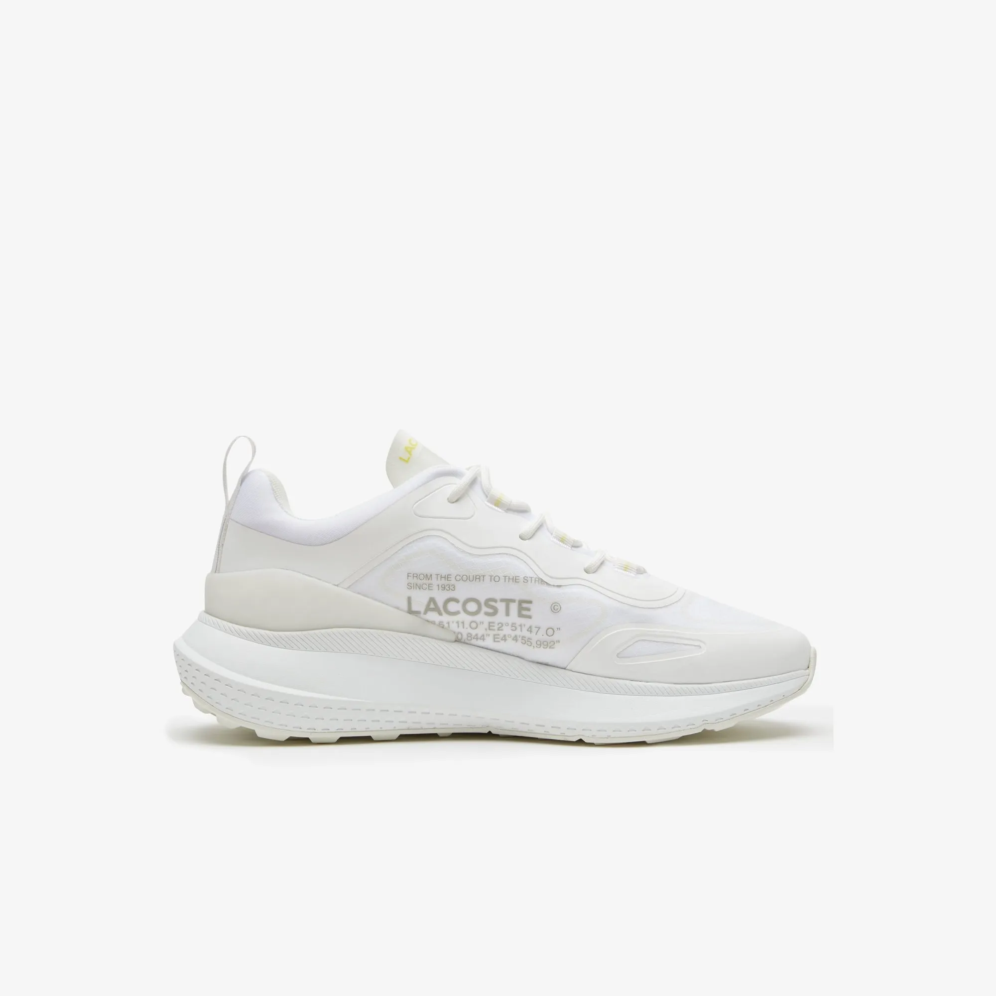 Lacoste Men's Active 4851 Textile Sneakers White/White 44SMA0118 21G
