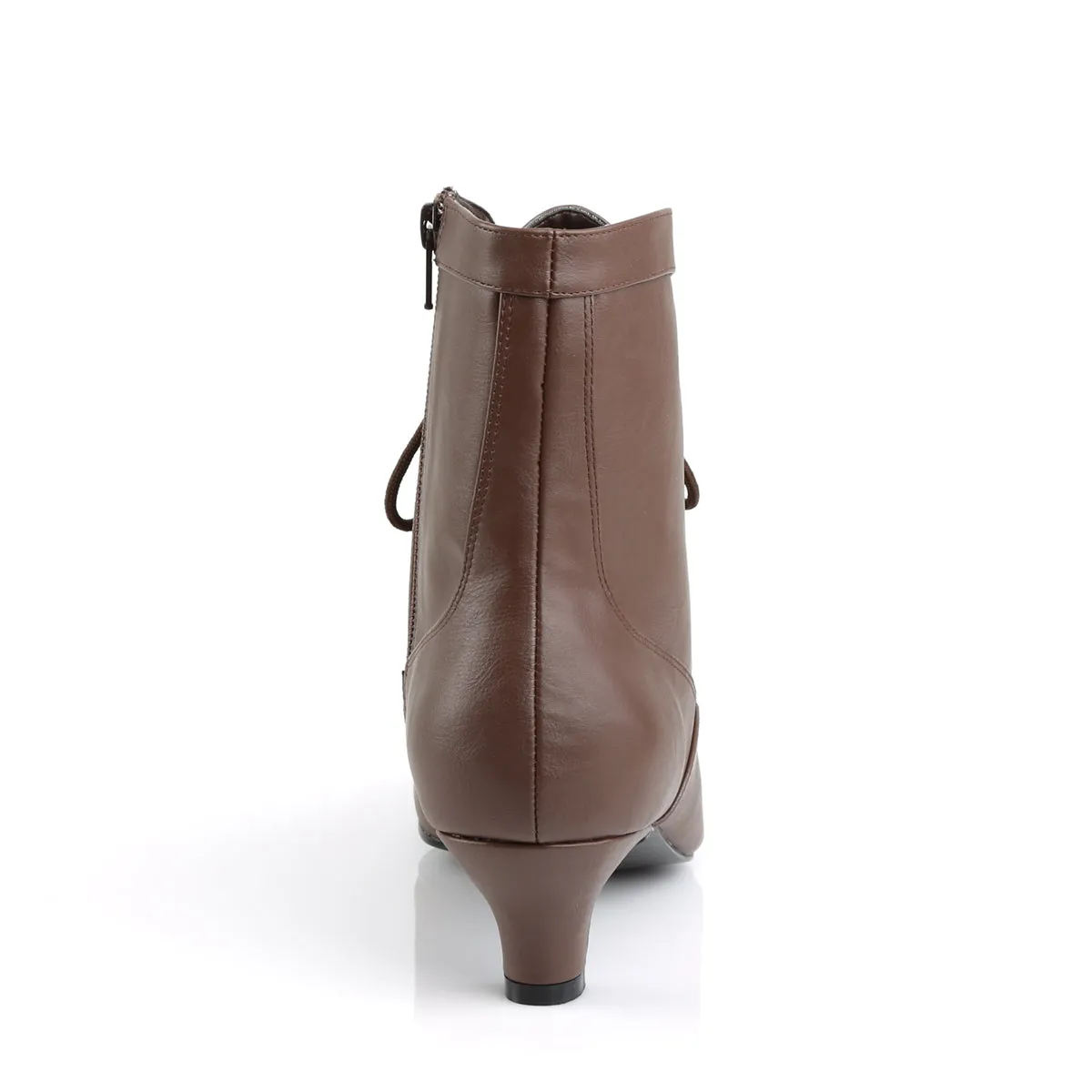 Large Size Victorian Boots Brown