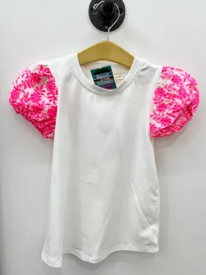 Last Call As Sweet As You Eyelet Girl's Top