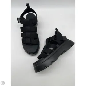 Sandals Designer By Ugg In Black, Size: 10 Moon Tone Arch Support Daily Walk