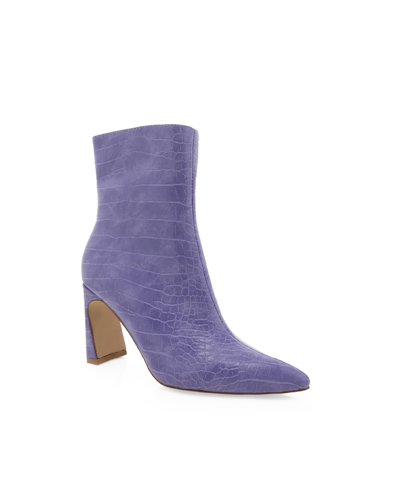 Impact Diffusion Tech lace up closure LAYORI - AMETHYST CROC