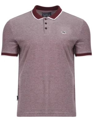 Le Shark Bramshaw oxblood polo shirt