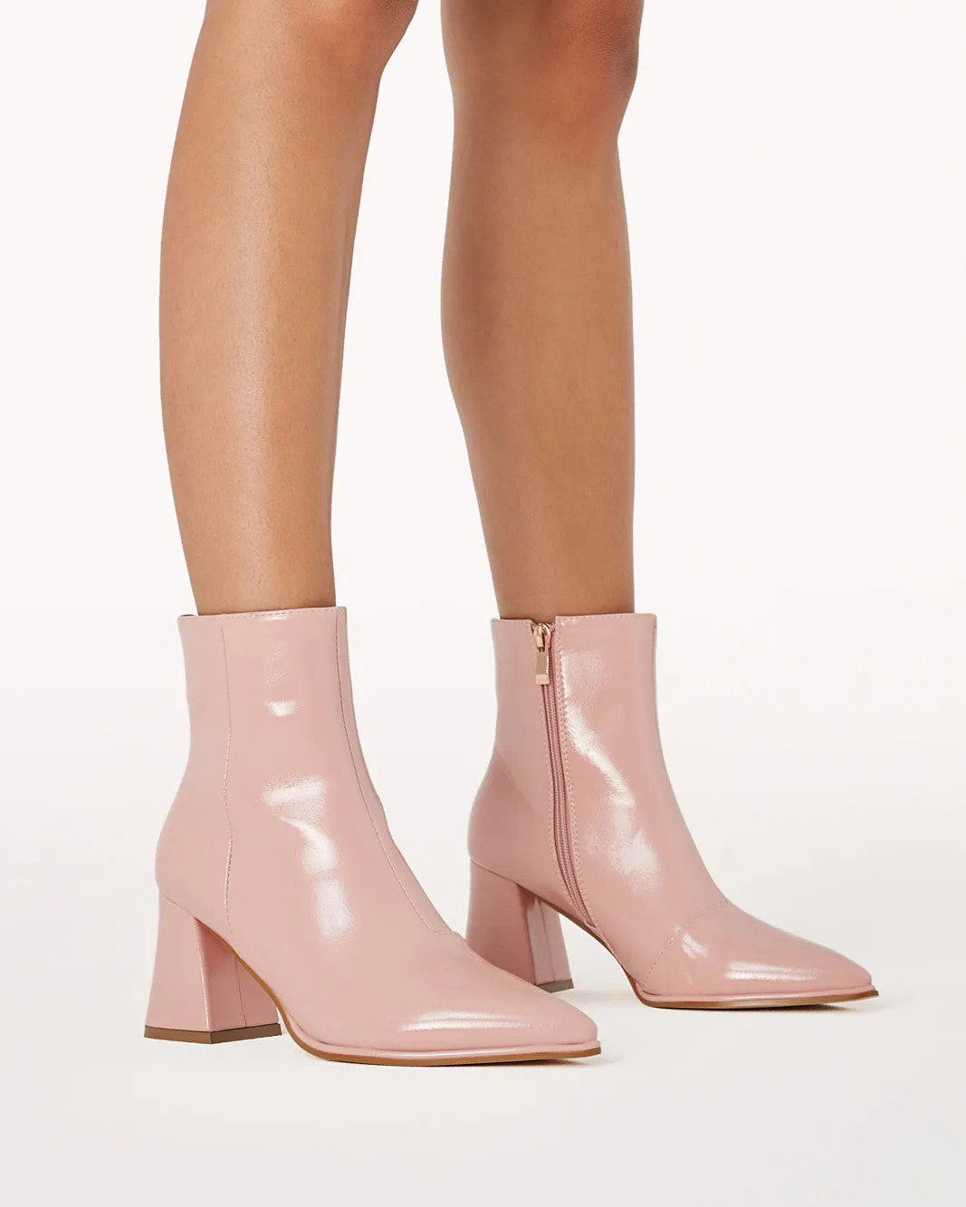 Shock Absorbing Cold Weather Commuter Comfortable fit CADEN - FONDANT CRINKLE PATENT