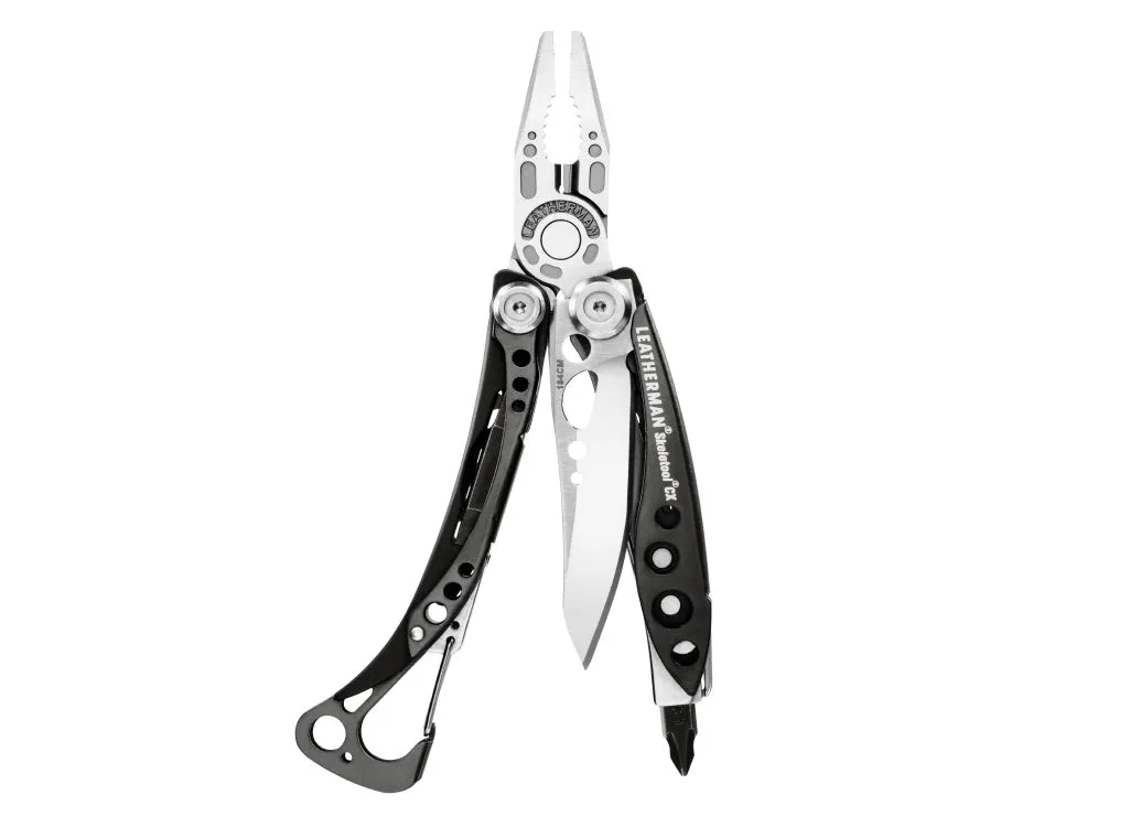 Leatherman Skeletool® CX Pocket Multi-Tool - Black DLC with Stainless Steel