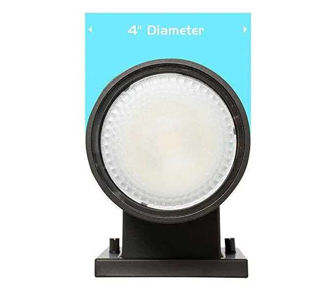 LED 20 Watt Cylinder Up/Down Light 3000K 120V in Bronze