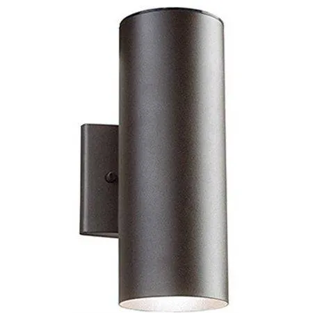 LED 20 Watt Cylinder Up/Down Light 3000K 120V in Bronze