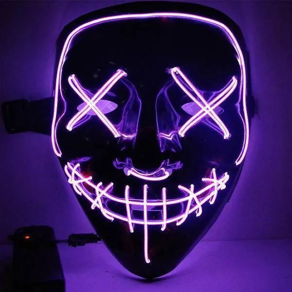 LED Halloween Mask - (Shipped From The US 🇺🇸)