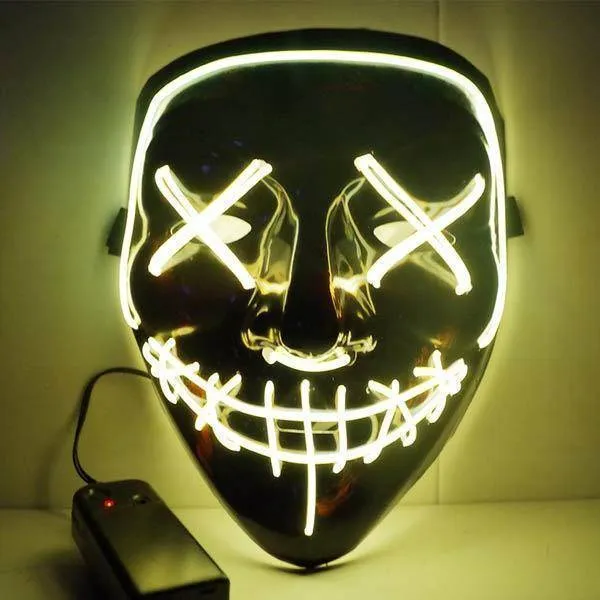 LED Halloween Mask - (Shipped From The US 🇺🇸)